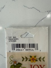Frances Meyer Inc Stickers ~ Printemps ~ Four 2 1/2×4 1/2″ Sections 2 Sheets