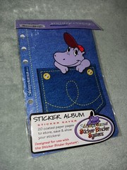New / Sealed Stickopotamus Sticker Album Pages For Folder Binder