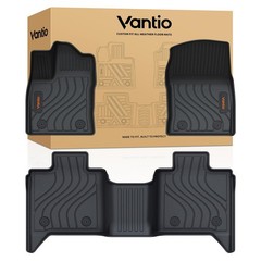 Floor Mats for Toyota Tundra 2022-2025 2026 CrewMax Cab(3rd Gen), Anti-Slip C…