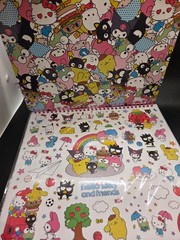 Hello Kitty & Friends Skech Book With Stickers & Hello Kitty Book Of Stickers