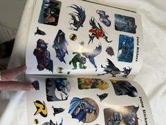 DC Comics Batman Diary Stickers Multicolor Superheroes Multiple Sheets