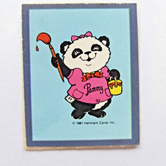 Vtg Hallmark Shirt Tales 1981 Kelloggs Prize Card Sticker Patch Pammy Bogey Lot