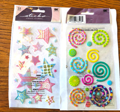 20 pkgs Scrapbook Stickers(16 STICKOplus Tags,Tea,Tools)_N P_$40+Value_#5