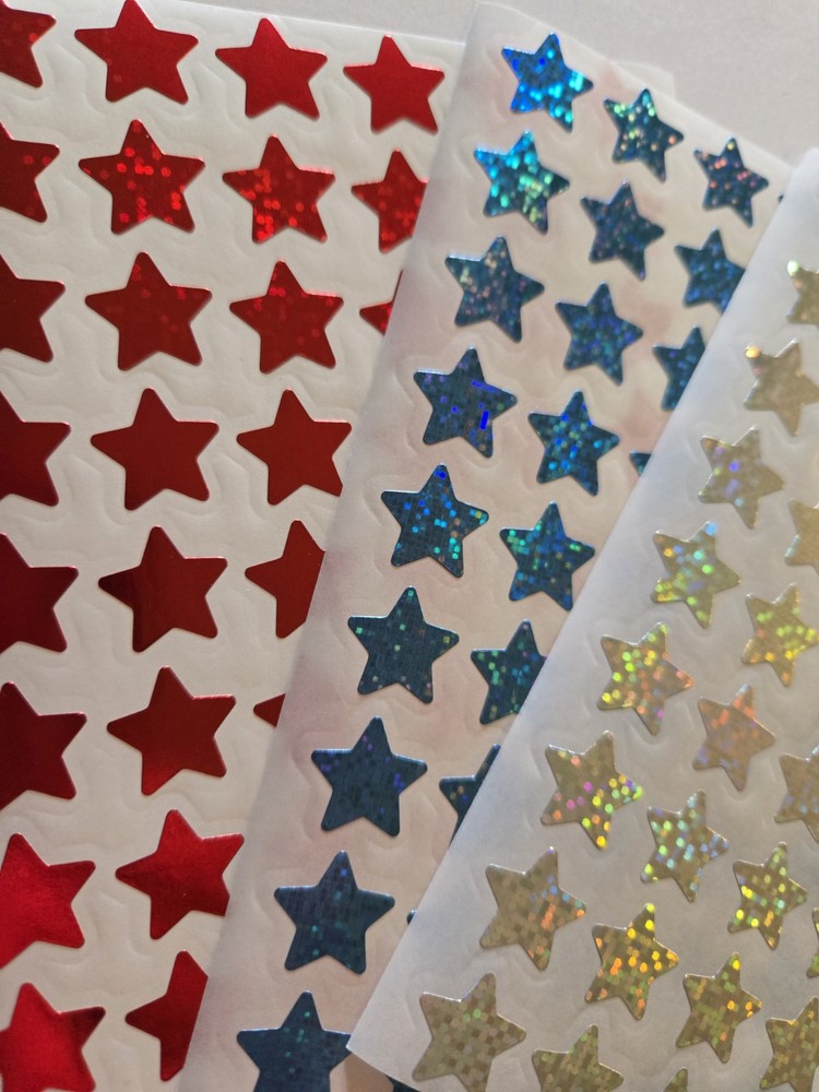 162 Small Star Stickers 4th Of July Stickers Planner Stickers Reward Stickers