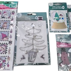 Craft Lot Christmas Holiday Stickers Scrapbooking Card Making Embellishments NEW