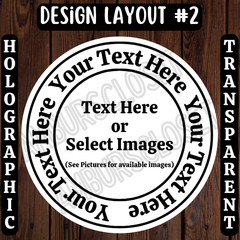 40 CUSTOM BUSINESS STICKERS SEALS LABELS 2″ ROUND WATERPROOF THANK YOU YOUR WAY