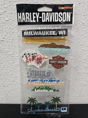 Jolee’s Boutique Harley Davidson Destinations 3D Stickers Scrapbooking