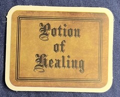 Retro Witchy Halloween Apothecary Bottle Potion Labels (5 Stickers) A