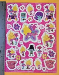 DreamWorks Trolls Band Together Large Format Sticker Sheet