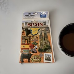 Paper House 2D Stickers ~ Travel Destinations….Spain