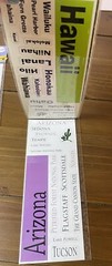 JoAnn States USA Travel Scrapbook Essentials Value Sticker Packs Craft Lot Of 7