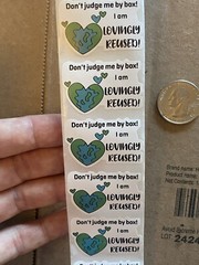 Recycle Packaging Stickers Lovingly Recycled Packaging Labels 500 Stickers US ♻️