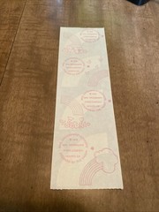Vintage Mrs. Grossman’s Stickers RARE Pearly Iridescent Opal Rainbows 1979 Mods