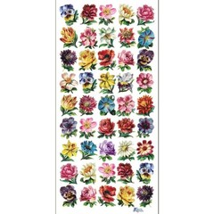 Violette Stickers – Mini Flowers – Colorful Floral Sticker Sheet – Planners