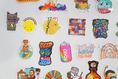 Lot of Girly Girl Diva Stickers Scrapbook Embellishments Pop Culture Art