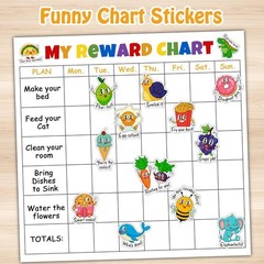 800PCS Punny Teacher Reward Stickers, Motivational Stickers for Kids Classroom