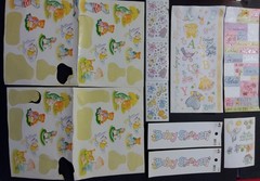 Vintage – Stickers – Variety – some missing as shown – comes as a set as shown