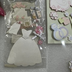Lot Of Wedding Stickers Jolee’s Boutique Marcella k See All Pictures Scrapbook