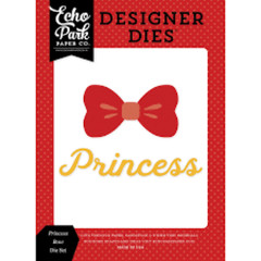 Echo Park Designer Dies PRINCESS BOW Steel Dies Scrapbooking