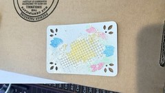 ACEO OOK mixed media art with watercolor 9 available