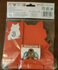 Mrs. Grossman’s Furry Fox Sticker Friend, Sticker roll & dispenser 44+ stickers!