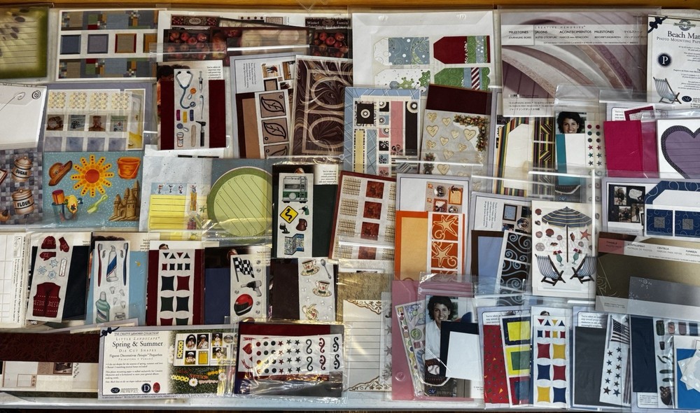Huge Lot of 46 Creative Memories Customer Gift Thank You & Page Completion Kits