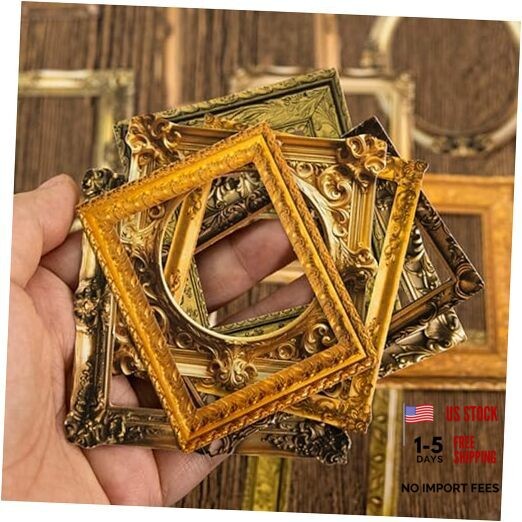 100 Pcs Vintage Frame Stickers – Scrapbooking Stickers & Metallic