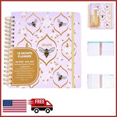 2026-2027 Planner Organizer with Tabbed Sections for Students and Teachers