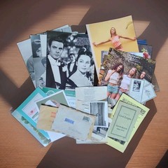 50 Piece Mixed Media Junk Journal Ephemera Lot Paper Collage Craft Lot P1m