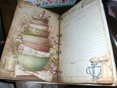 Favorite Recipes Junk Journal Scrapbook