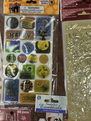 Large Lot Of Jolee’s Boutique Dimensional Halloween Pumpkins Fall Stickers