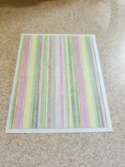 Creative Memories~Countryside Stripe Cuts~Block Sticker Sheet