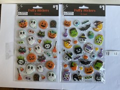 Vintage Stickers/rub ons Mixed Lot Disney,Holiday,Sesame Street, animals