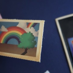 Vintage 1979 & 80s Sticker Lot Illuminations- Rainbow Unicorn Whale Colorful