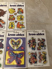 Lot 25 Packs Scratch & Sniff Mark I Rare Vintage VTG Iron-ables Fabric Stickers