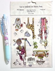 Giraffe Stickers Scrapbooking Card Journal Planner Provo Craft