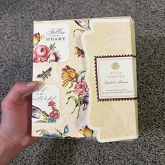 Anna Griffin Quotes & Flowers 120 3-D Flower Stickers & Cardstock – New AG 772