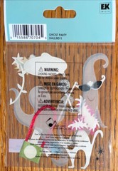 RARE JOLEES GHOST PARTY HALLOWEEN Trick Or Treat Candy Costume SCRAPBOOK STICKER