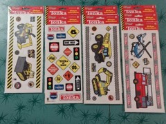 Vintage 2003 Sandylion Tonka Sticker LOT- 8 Sheets Scrapbooking NOS