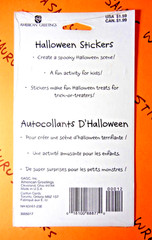 Vintage American Greetings Halloween Ghosts & Monsters Stickers Pack