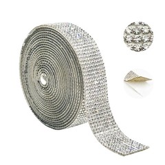 Sparkling Rhinestones Ribbon for Wedding Cake Decoration Craft Embellishment