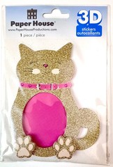 Cat frame Stickers Scrapbooking Gems Card Journal Paper House