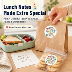 120 PCS Back to School Stickers for Students Teachers Classroom, Round First …