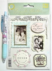 Wedding Frames Stickers Scrapbooking Card Journal Planner Brenda Walton