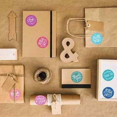 1000Pcs 1″ Assorted Floral Thank You Stickers Round Gift Wrapping Sealing Labels