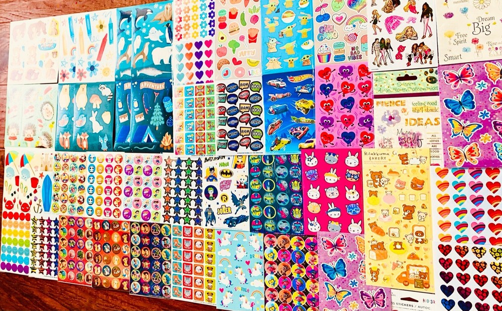 1679 Stickers Decorate Birthday Cards Journal Water Bottle Locker School Books