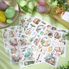 Dispowreath 25 Sheets Easter 5.9 inches x inches, as the pictures shown