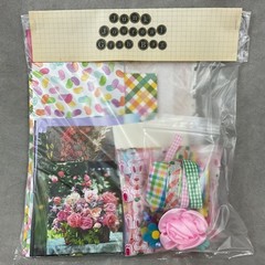Vintage Floral Ephemera Mystery Grab Bag – Paper Crafting Supplies Bundle