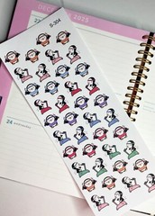 Fitness,Gym, Coffee Time, Sport,:Handmake Erin Condren Planner Sticker