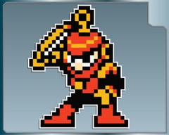 RING MAN Sprite from MEGA MAN Vinyl Decal #1 Car Truck Laptop Sticker